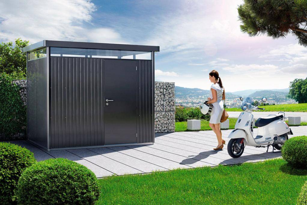 Abri de jardin métal double porte 8,66 m² Ep. 0,53 mm HighLine - Image 12