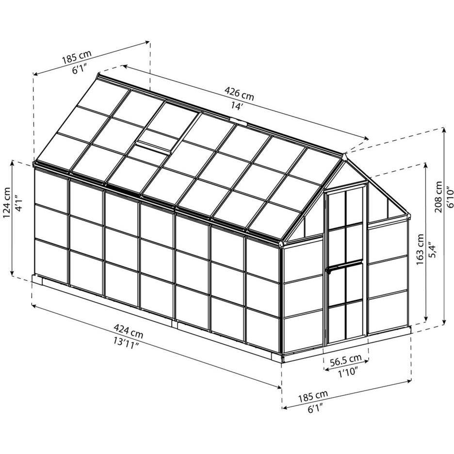 Serre Polycarbonate Harmony - PALRAM CANOPIA - Image 9