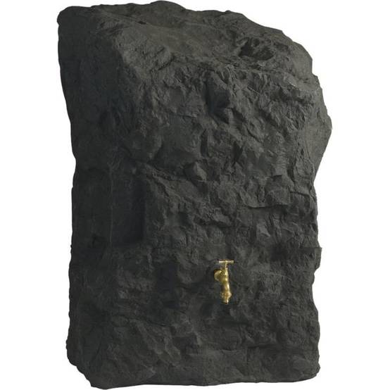Belli - Récupérateur à eau de pluie 300L couvercle, collecteur et robinet inclus Rocher – BELLI - Image 2