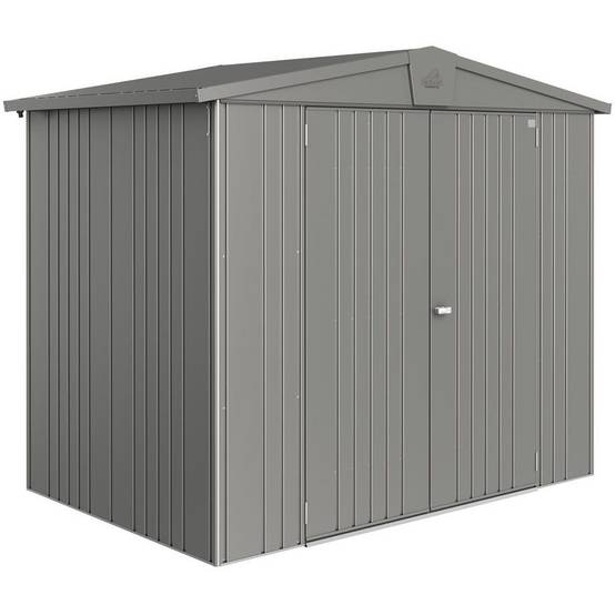 Abri de jardin métal 3,8 m² Ep. 0,53 mm Europa 3 Biohort gris - Image 5