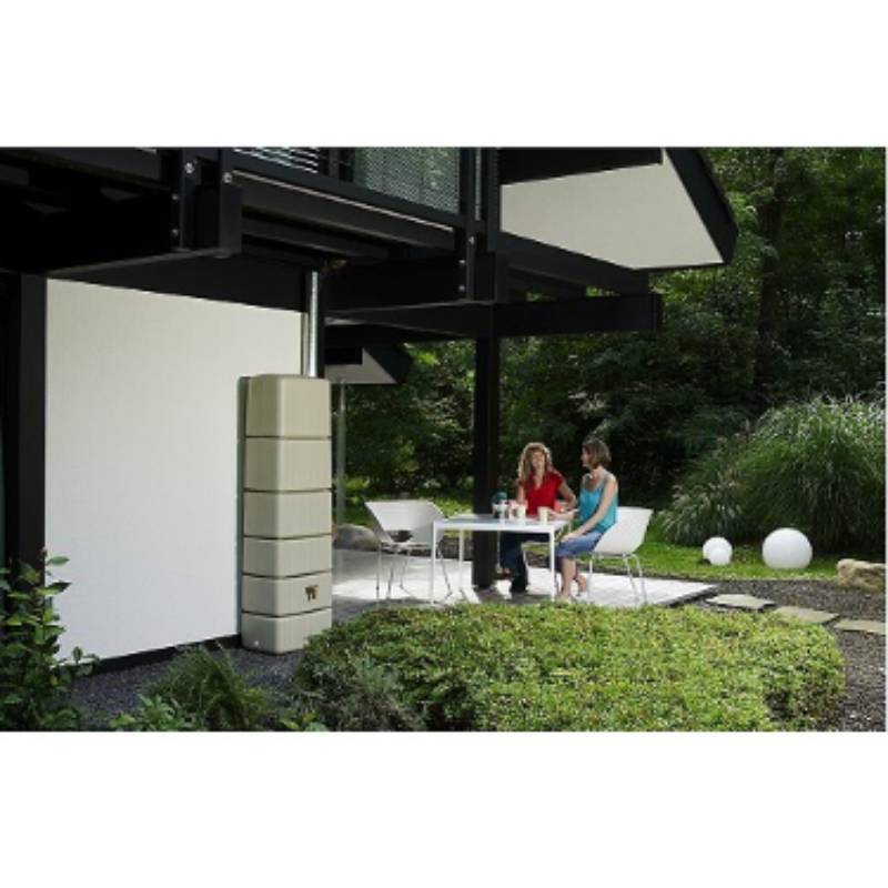 Garantia - Récupérateur d'eau de pluie murale 650L sable - GARANTIA - Image 1