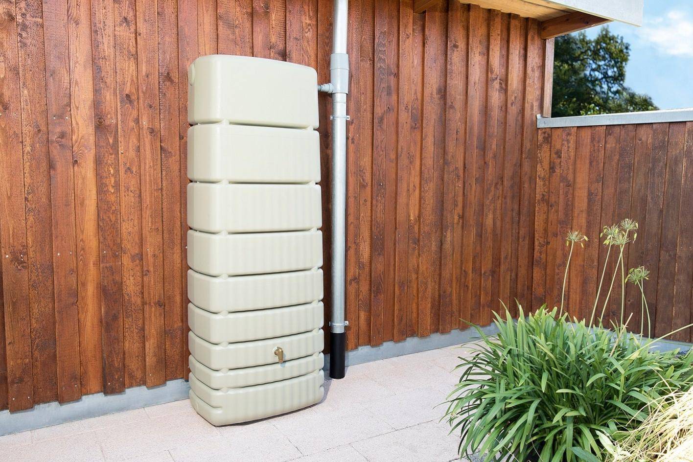 Garantia - Récupérateur d'eau de pluie murale 650L sable - GARANTIA - Image 6