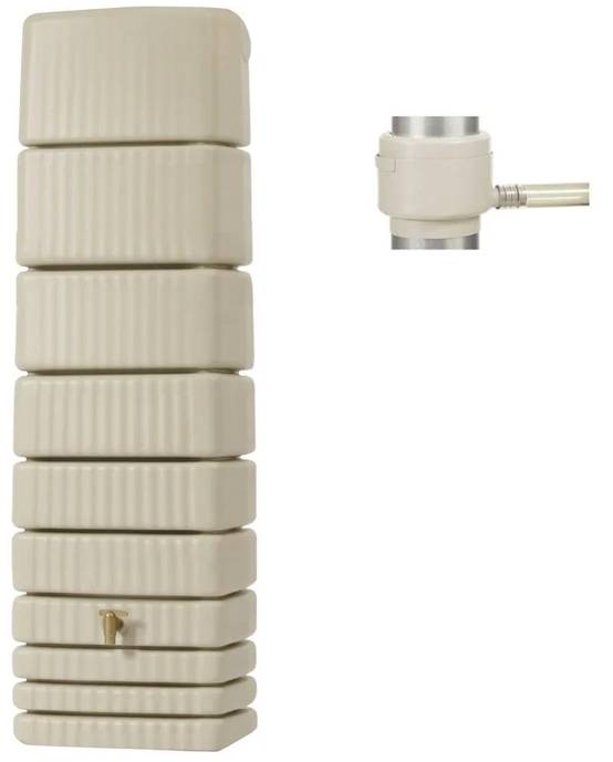 Garantia - Récupérateur d'eau de pluie murale 650L sable - GARANTIA - Image 7
