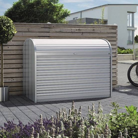 Grand coffre de jardin en métal étanche 2506 litres - Image 2