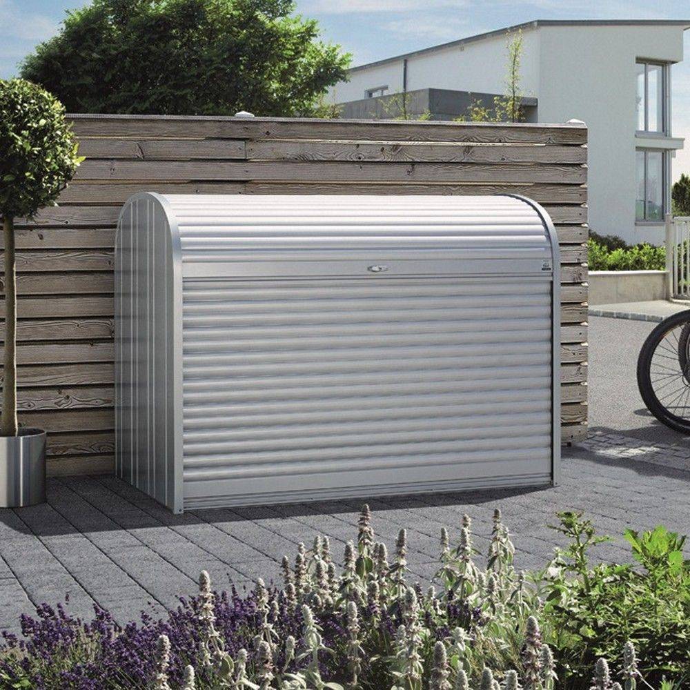 Grand coffre de jardin en métal étanche 2506 litres - Image 2
