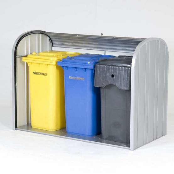 Grand coffre de jardin en métal étanche 2506 litres - Image 6