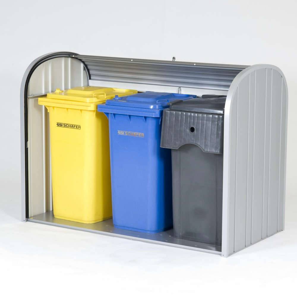 Grand coffre de jardin en métal étanche 2506 litres - Image 6