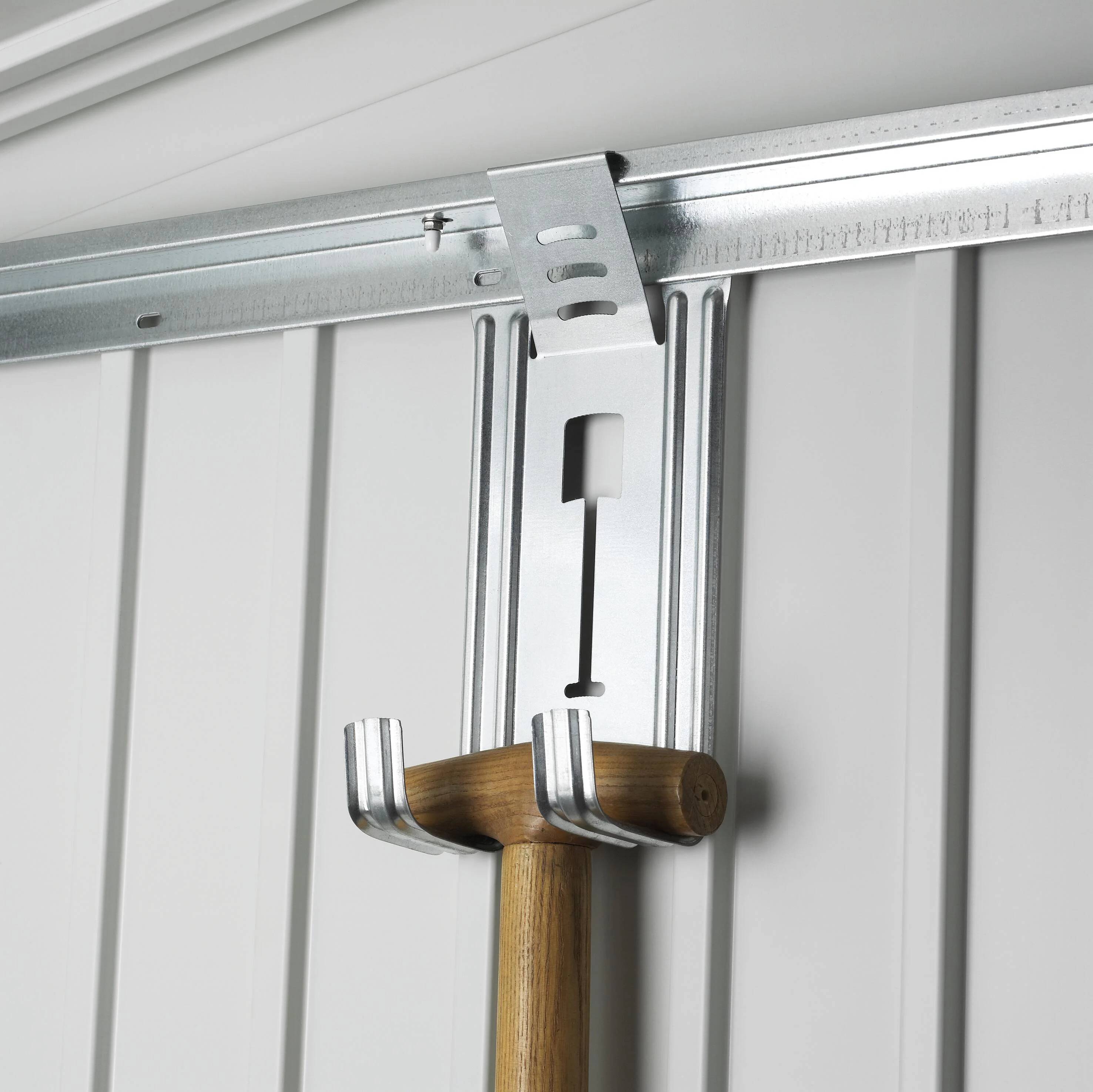Abri de jardin métal 9.48 m² Ep. 0,53 mm Europa 7 Biohort gris - Image 7