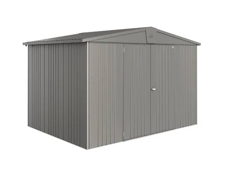 Abri de jardin métal 7,20 m² Ep. 0,53 mm Europa 5 Biohort gris - Image 6