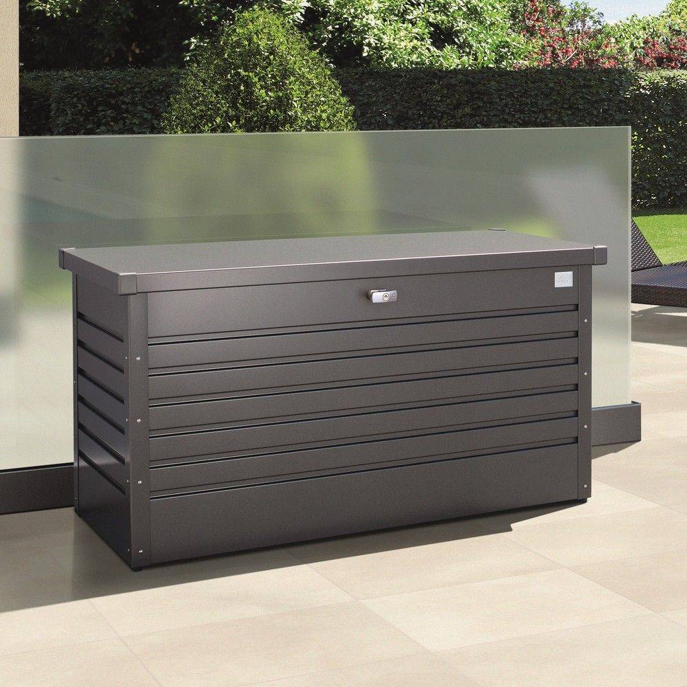 Coffre de jardin 830L Biohort gris foncé