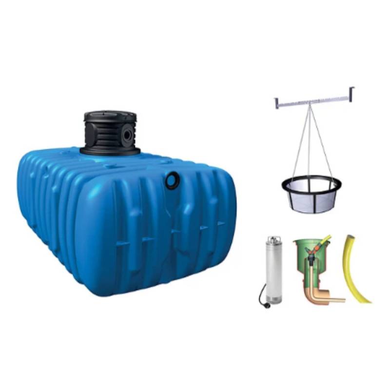 Garantia - Récupérateur d'eau de pluie cuve à enterrer 3000 L bleu – GARANTIA - Image 7