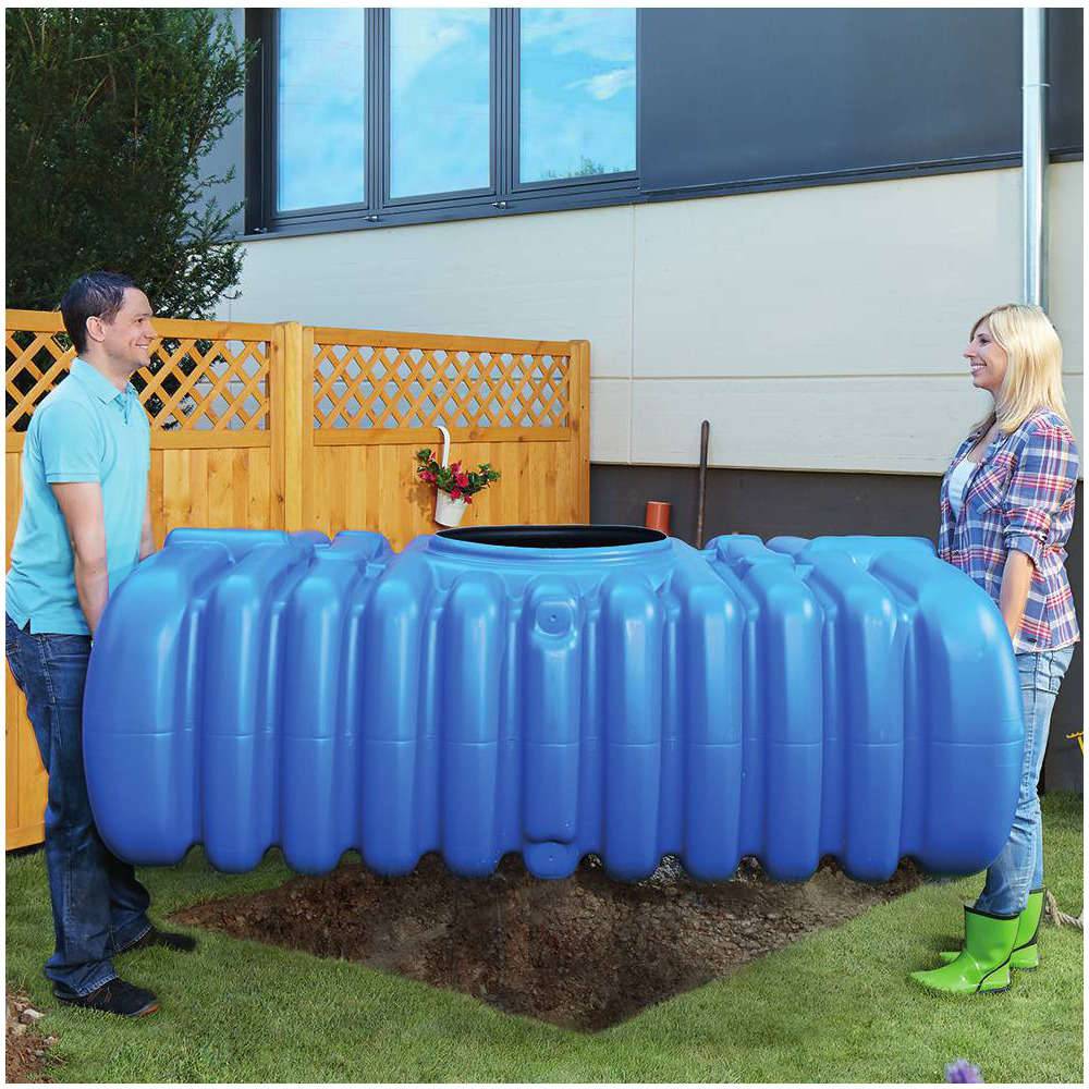 Garantia - Récupérateur d'eau de pluie cuve à enterrer 3000 L bleu – GARANTIA - Image 17