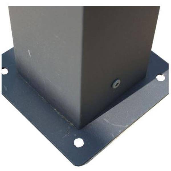 Tonnelle autoportante aluminium + toile coulissante gris 4 x 3 M - Image 3