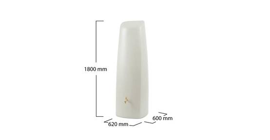 Graf - Récupérateur d'eau de pluie mural 400L Kit Elegance sable – GRAF - Image 10