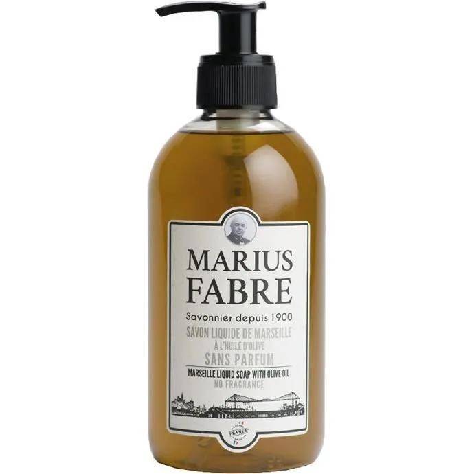 Jabón de Marsella líquido sin perfume 400 mL - Marius fabre - Imagen 2