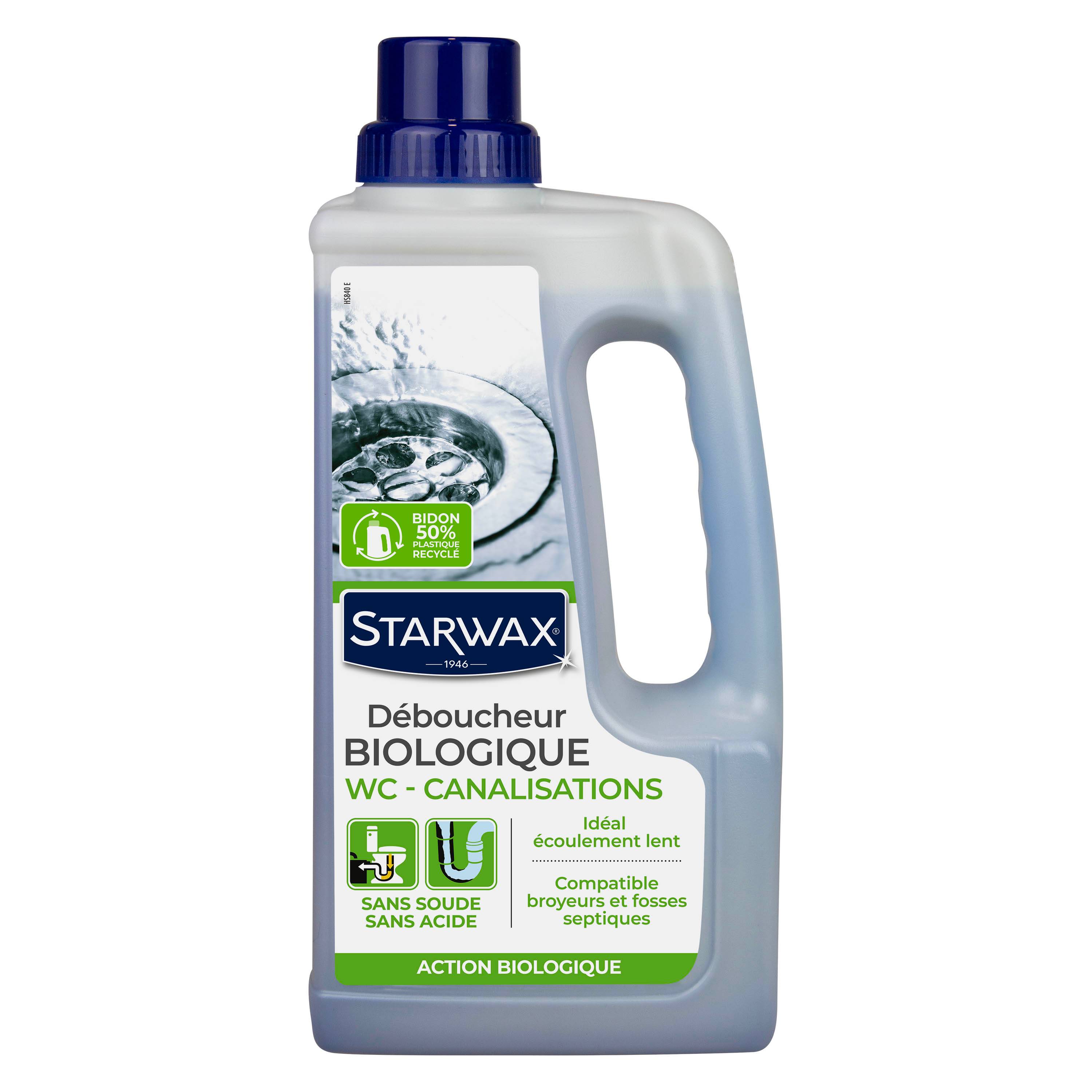 Starwax - Déboucheur Biologique Liquide - STARWAX