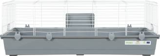 Cage Métal Plastique Blanc Gris 122 x 41 x 67 cm – ZOLUX