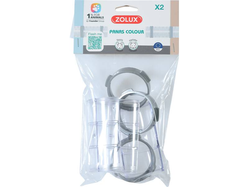 Kit de Connexion 2 Coudes 2 Anneaux PANAS - ZOLUX