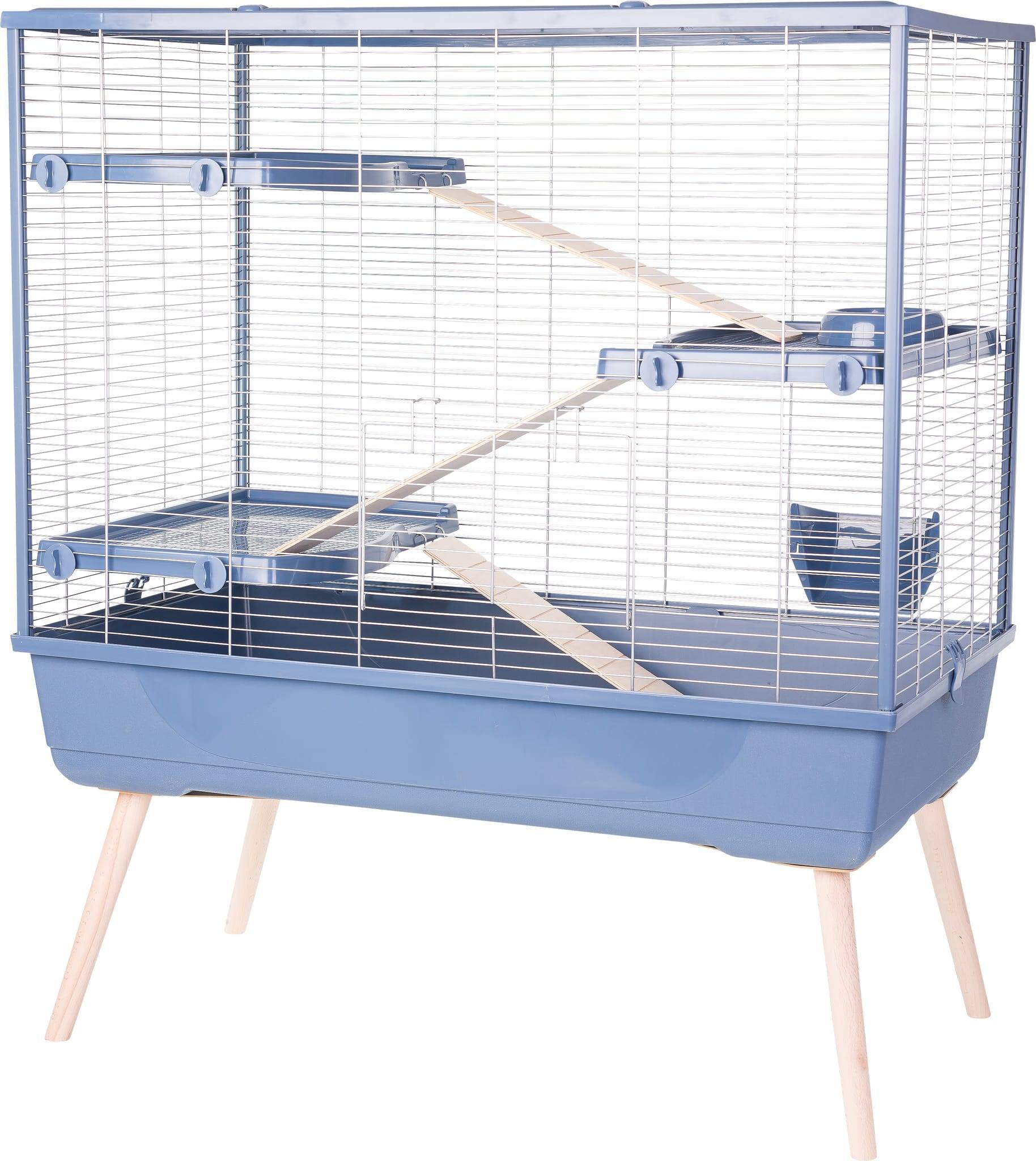 Zolux - Cage neolife 100 rabbit 2 bleue