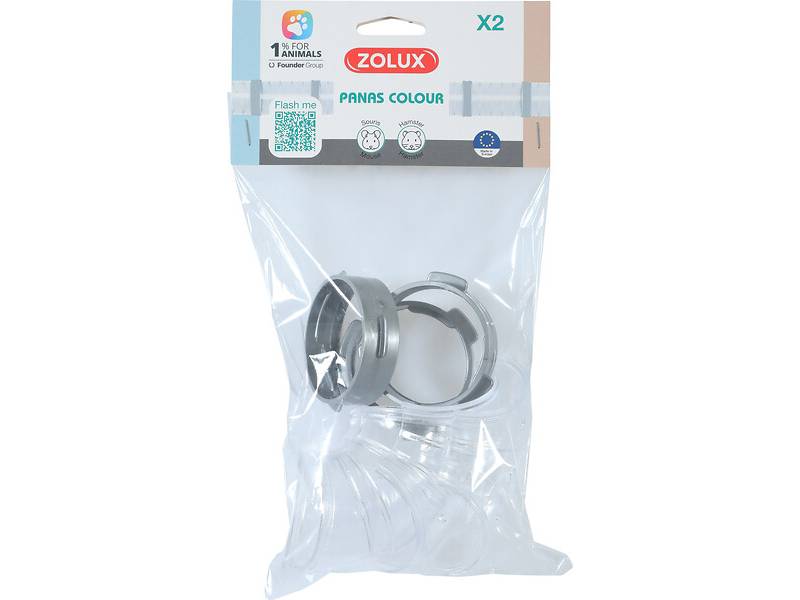 Kit de connexion pour habitations 2 tubes et anneaux ZOLUX