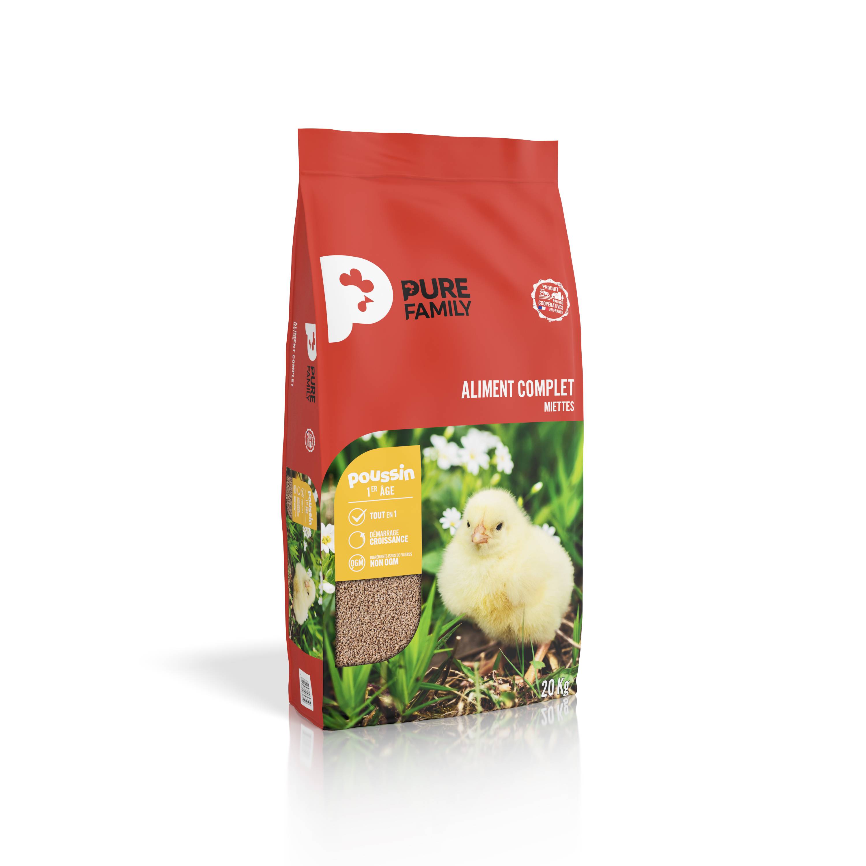Pure Family - Aliment complet Poussin 20 kg - Pure Family - Image 4