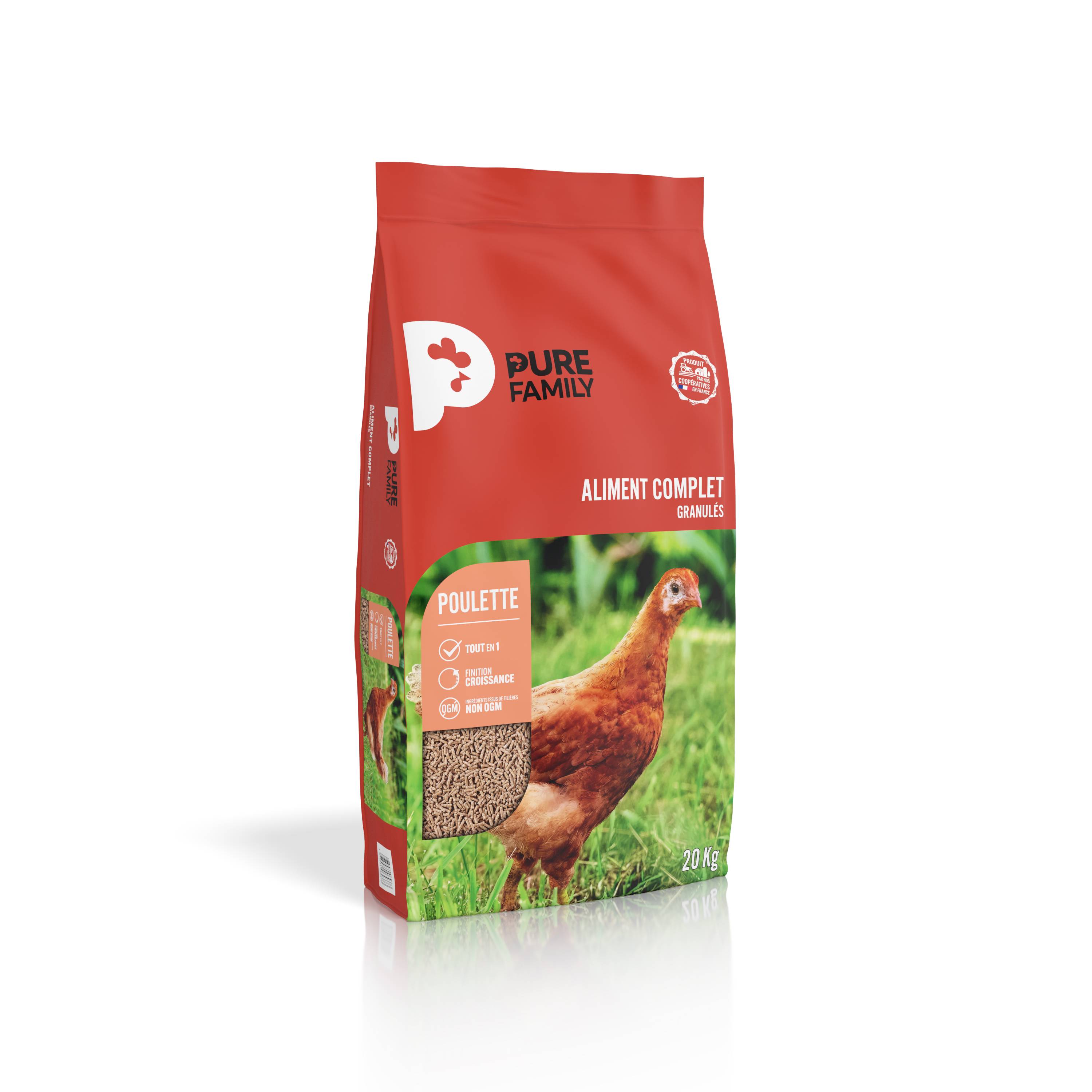 Pure Family - Alimento Completo Pollita Gránulos 20 Kg – Pure Family - Imagen 11