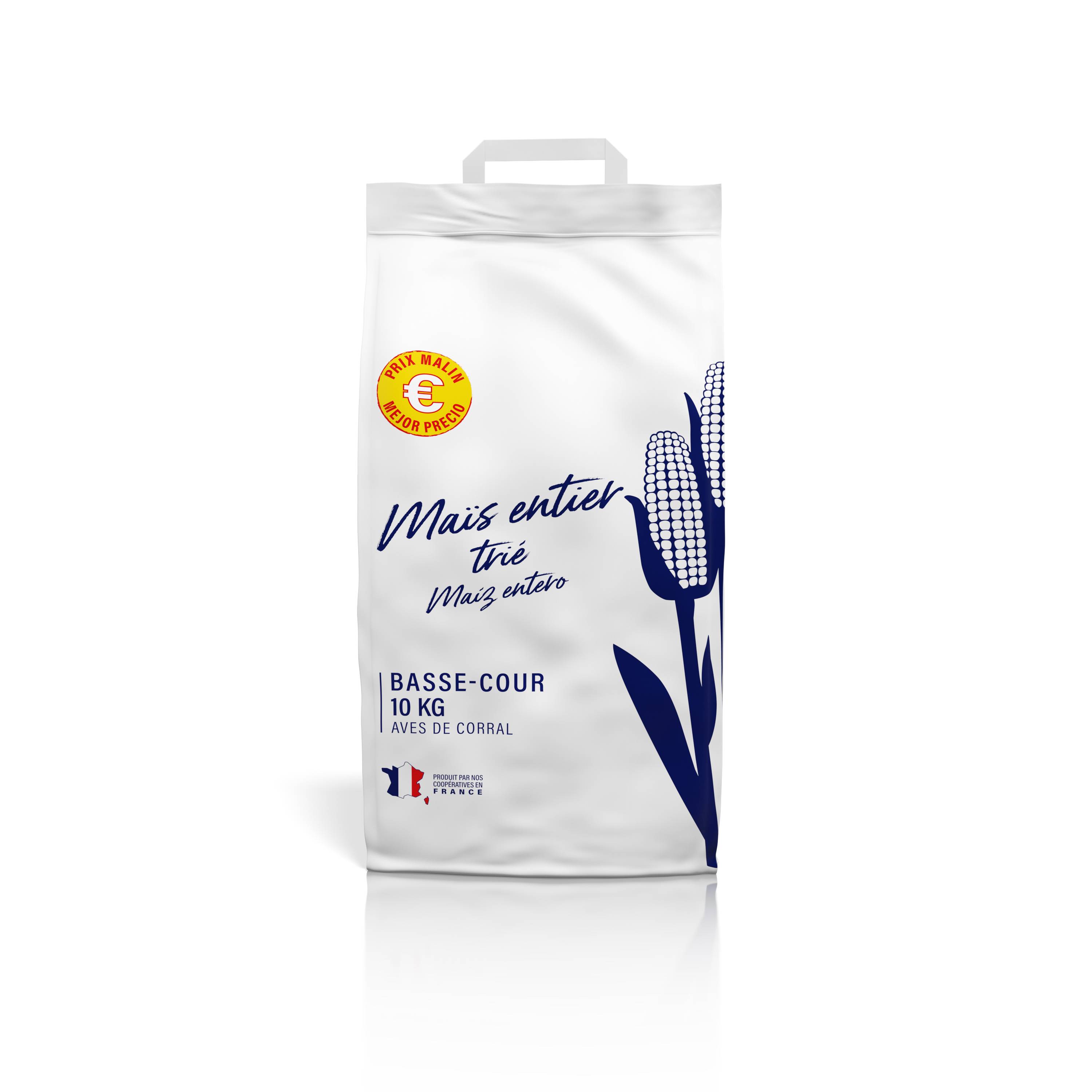 Marque Economique - Maïs entier trié pour volaille Eco 10 Kg - No Name