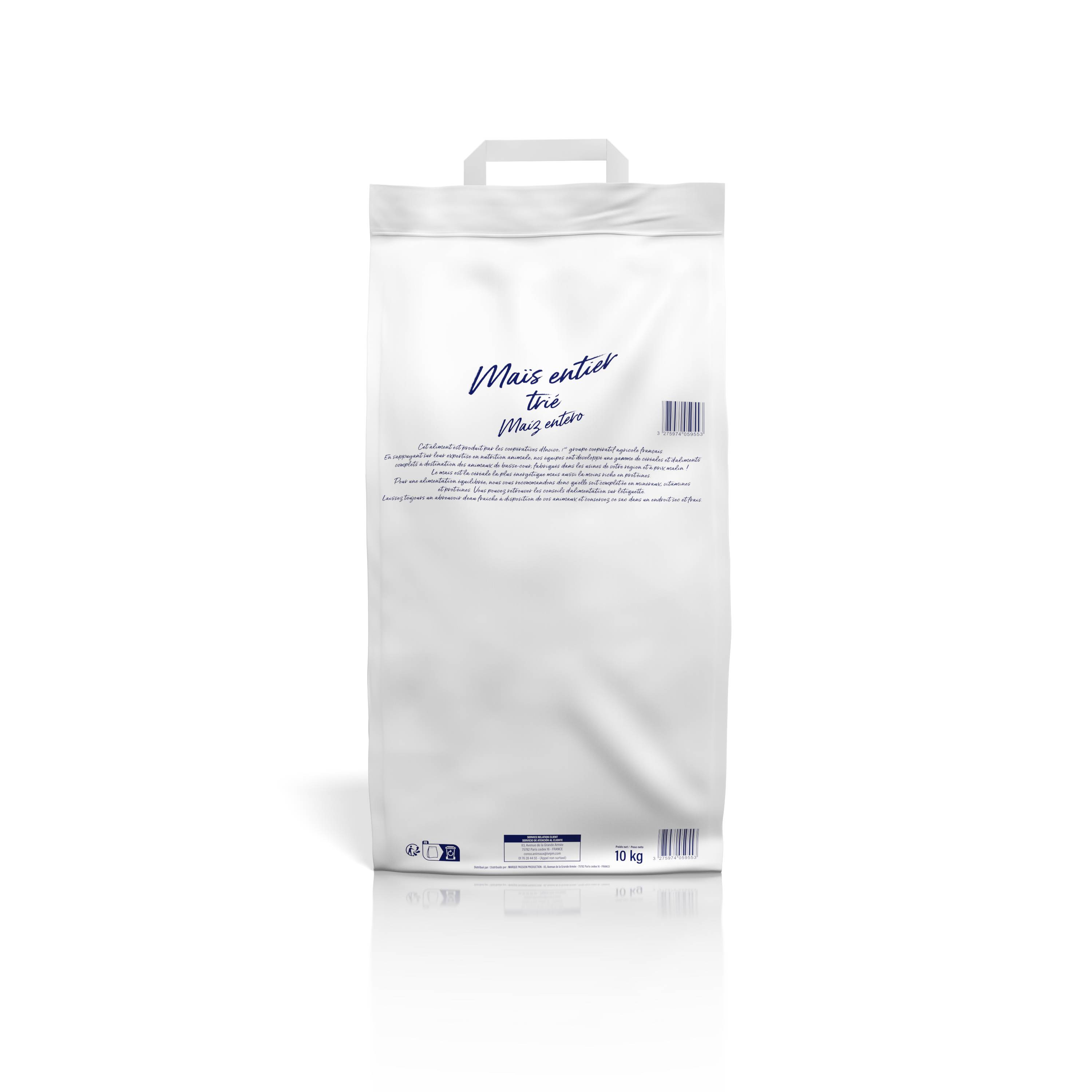 Marque Economique - Maïs entier trié pour volaille Eco 10 Kg - No Name
