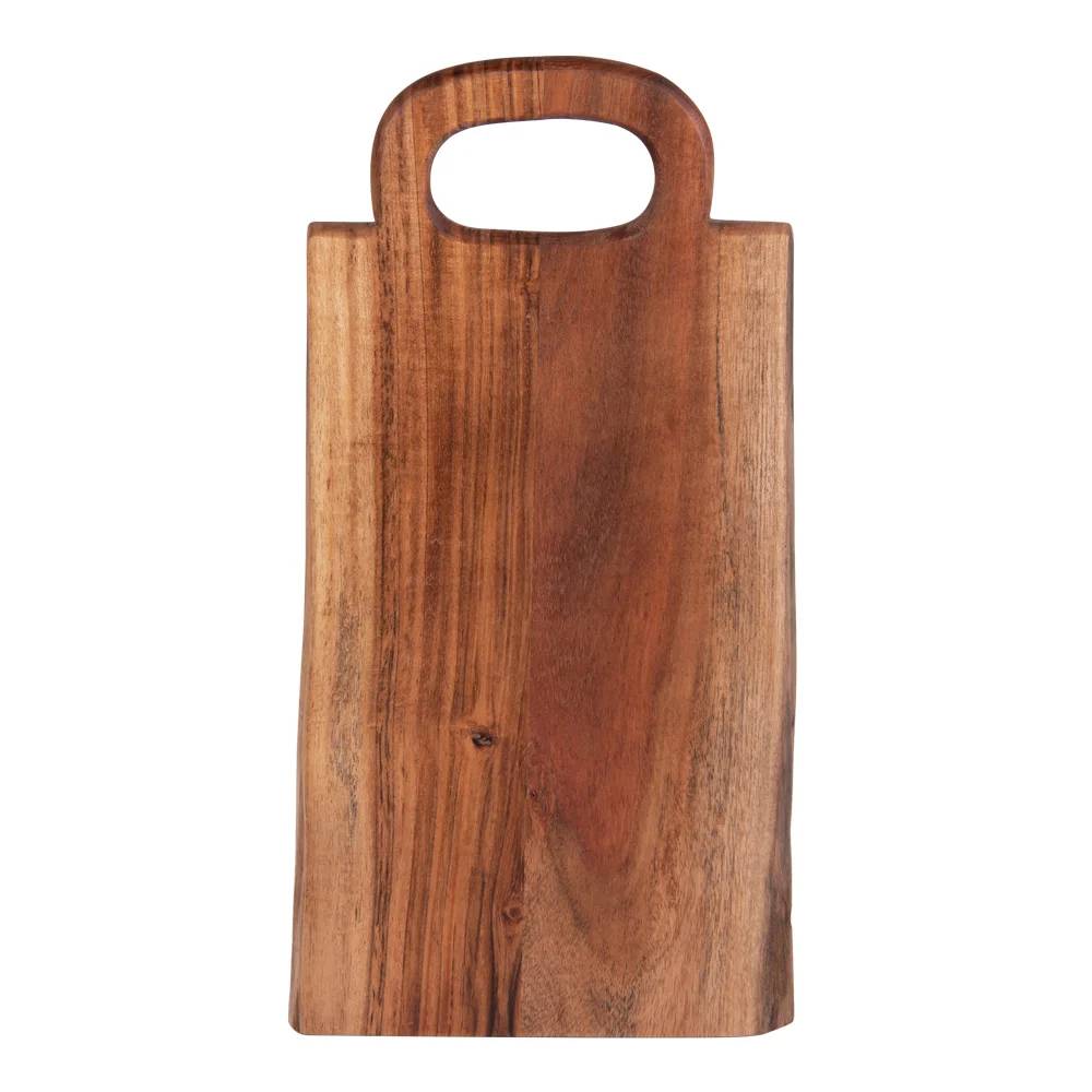 Planche à découper bois acacia marron L 40,5 cm l 20 cm H 2 cm - WILD - Image 3