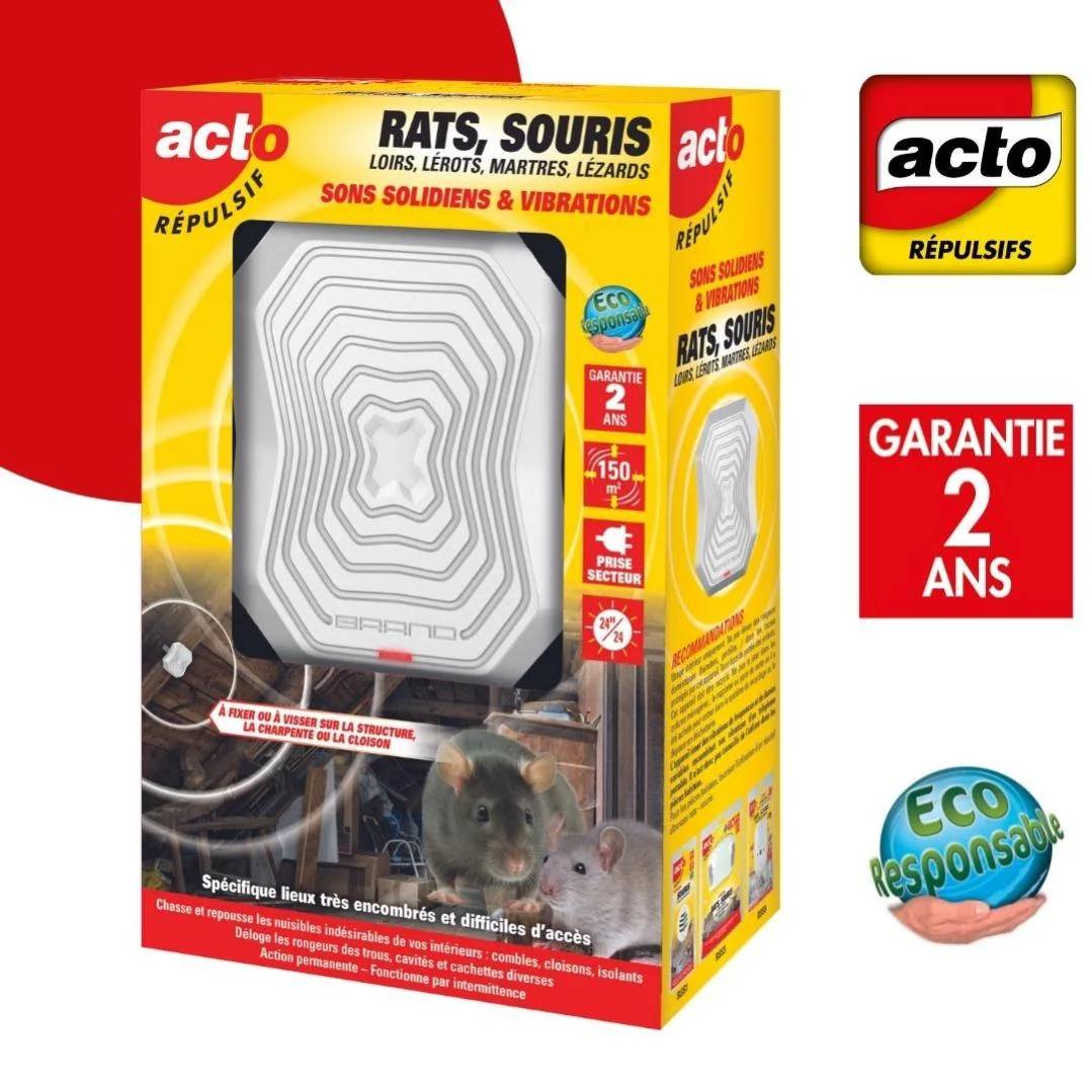 Répulsif rats souris loirs lérots – ACTO - Image 2