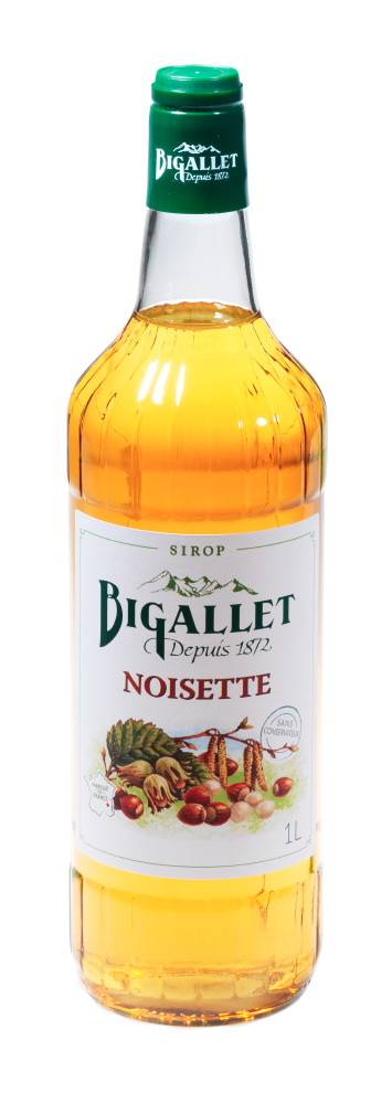 Bigallet - Sirop de noisette 1 L - Bigallet