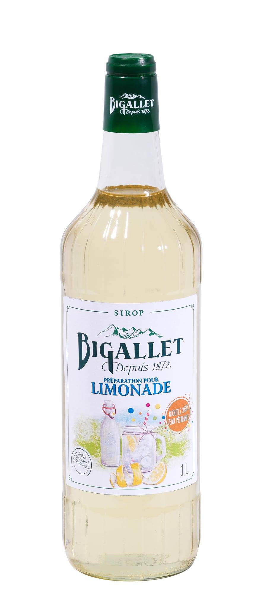 Bigallet - Sirop préparation pour limonade 1 L - Bigallet