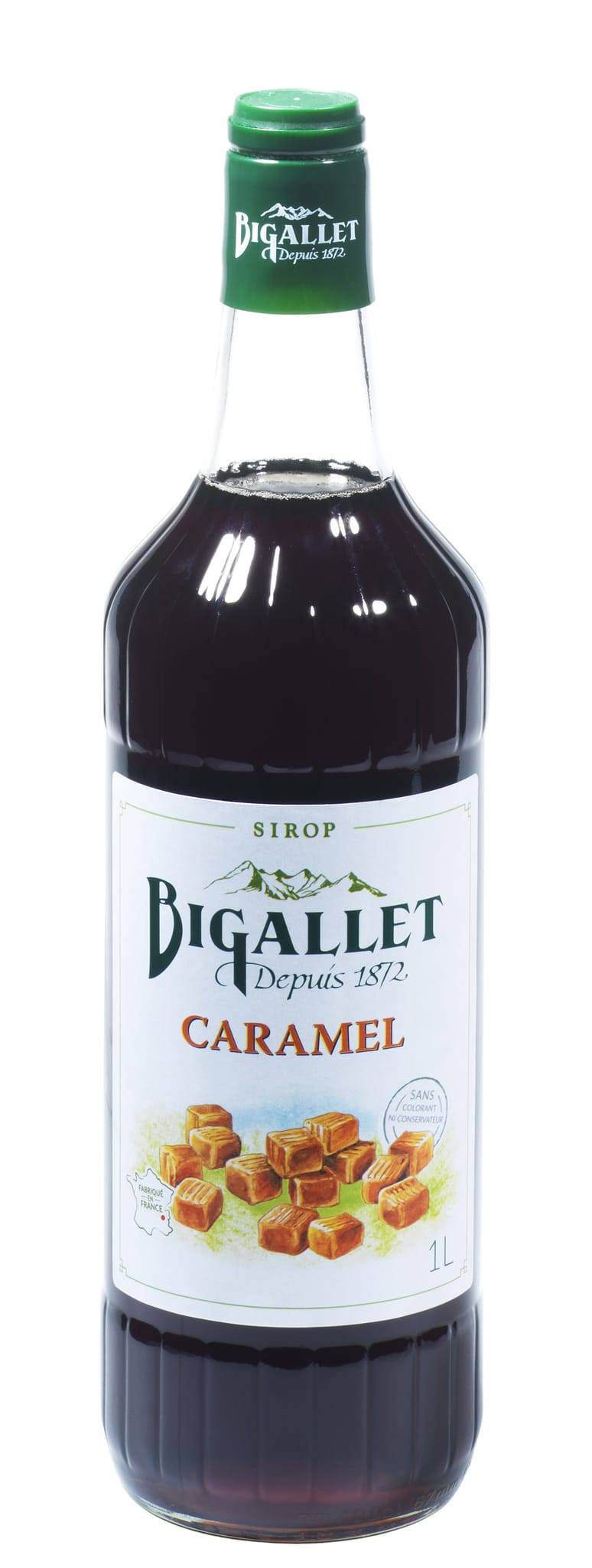Bigallet - Sirop de caramel 1 L - Bigallet