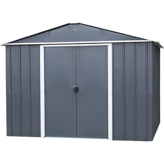 Yardmaster - Abri de Jardin Métal Gris Anthracite et Alu L 303 cm l 298 cm H 202 cm - YARDMASTER
