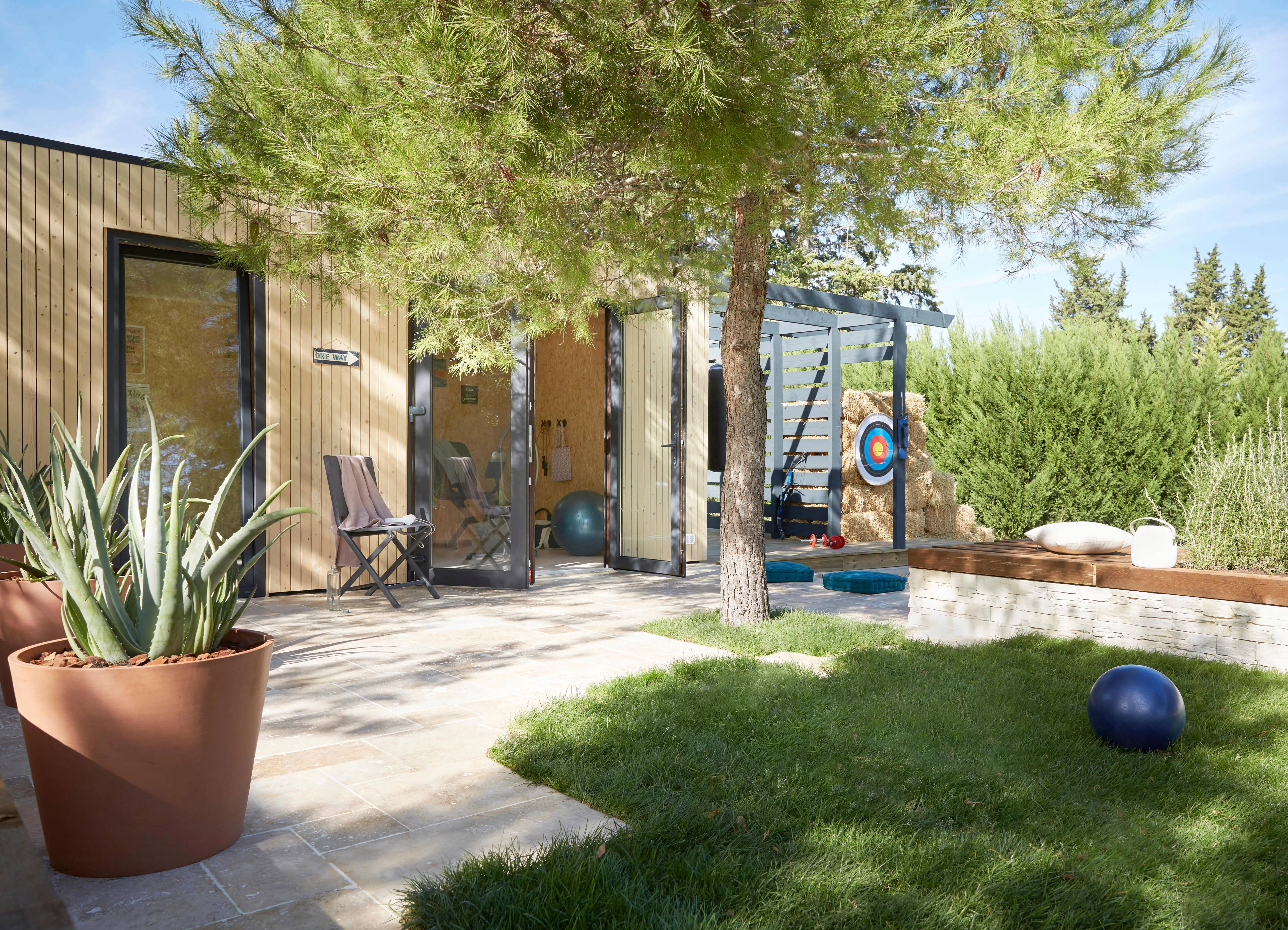Decor et Jardin - Studio de jardin bois sapin Nord toit plat semi habitable 18,73m² - DECOR ET JARDIN - Image 12