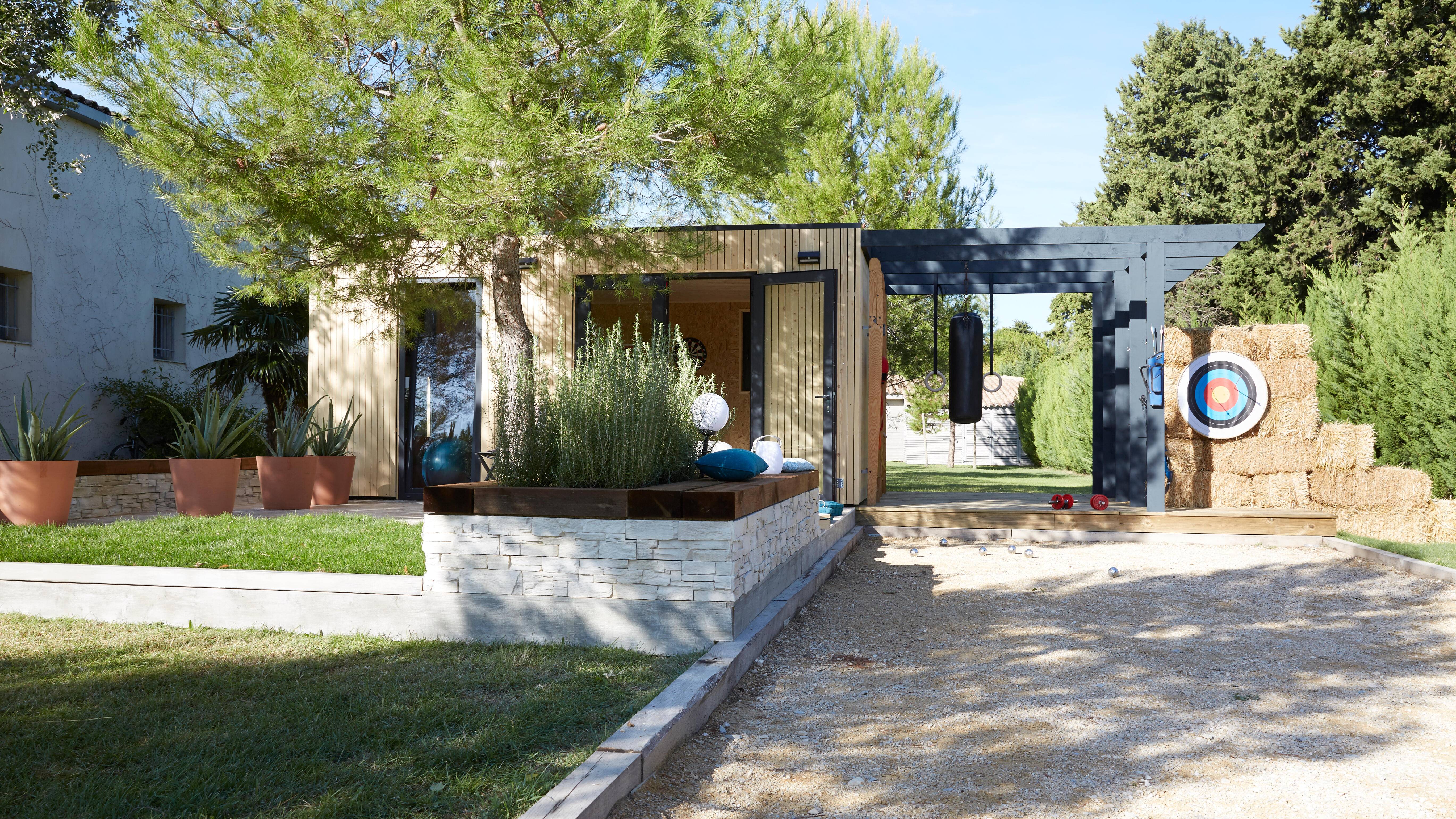 Decor et Jardin - Studio de jardin bois sapin Nord toit plat semi habitable 18,73m² - DECOR ET JARDIN - Image 19