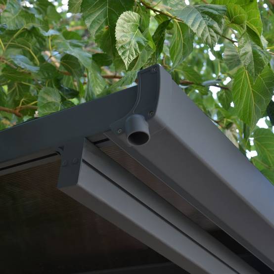Canopia by Palram - Carport polycarbonate aluminium gris anthracite – PALRAM - Image 6