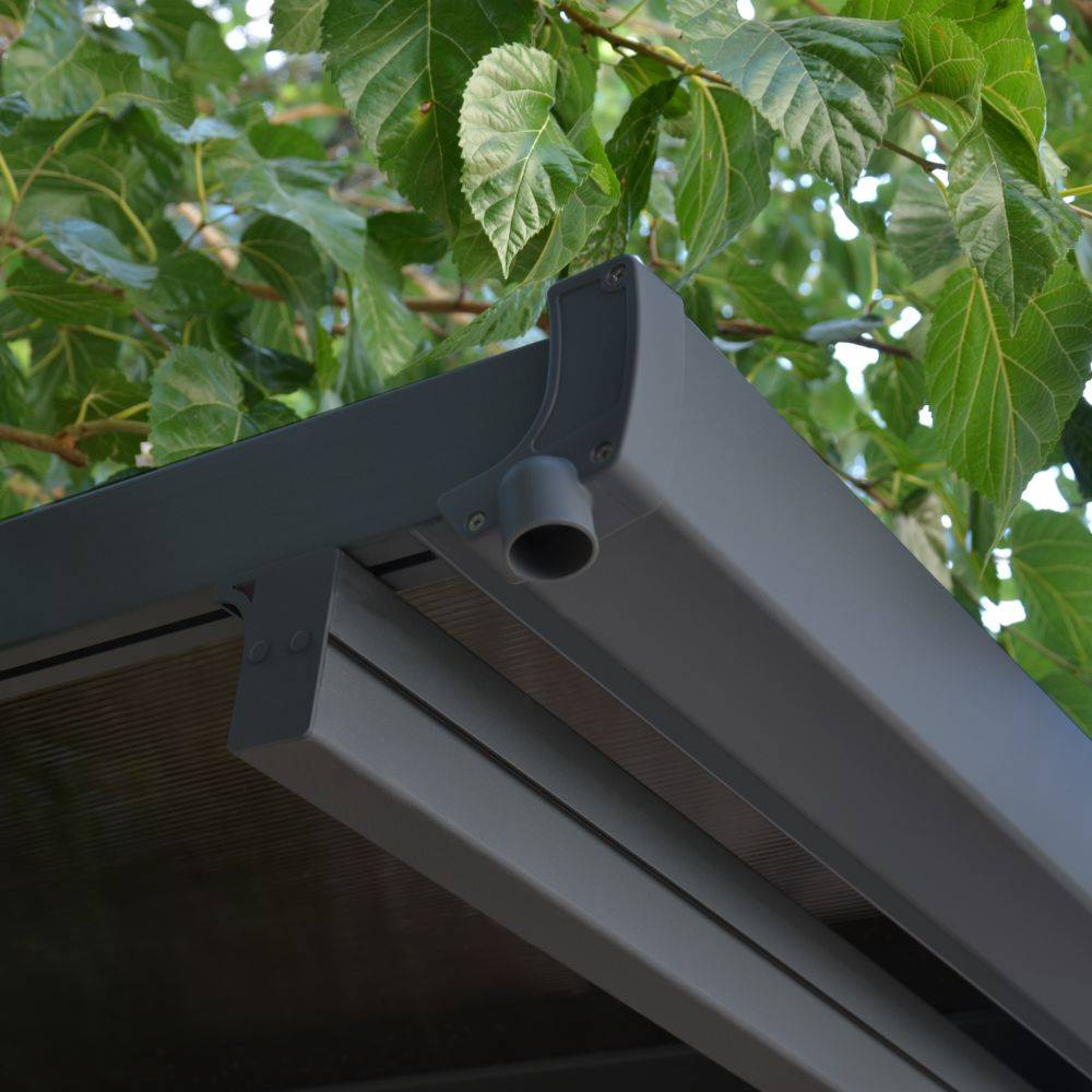 Canopia by Palram - Carport polycarbonate aluminium gris anthracite – PALRAM - Image 6