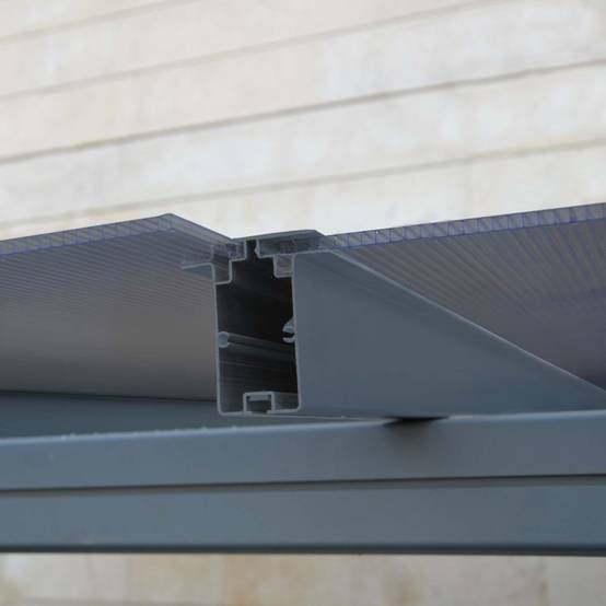 Canopia by Palram - Carport polycarbonate aluminium gris anthracite – PALRAM - Image 2