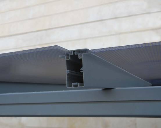 Canopia by Palram - Carport polycarbonate aluminium gris anthracite – PALRAM - Image 12