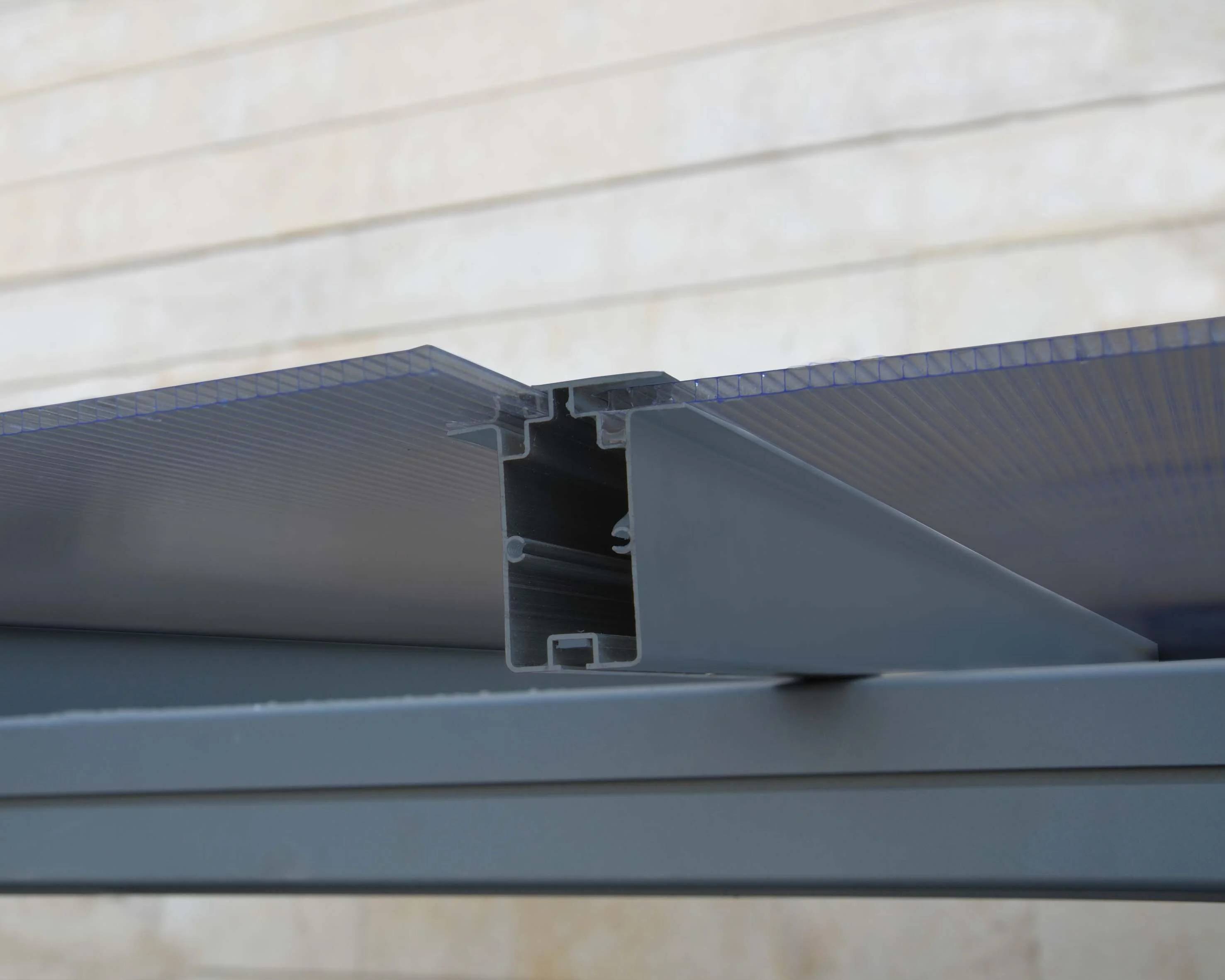 Canopia by Palram - Carport polycarbonate aluminium gris anthracite – PALRAM - Image 12