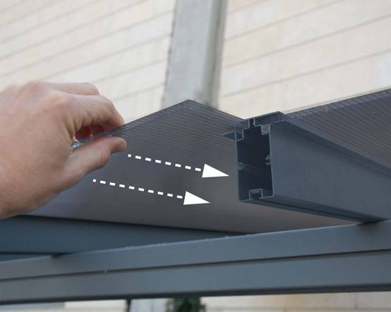 Canopia by Palram - Carport polycarbonate aluminium gris anthracite – PALRAM - Image 16