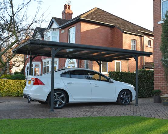 Canopia by Palram - Carport polycarbonate aluminium gris anthracite – PALRAM - Image 15