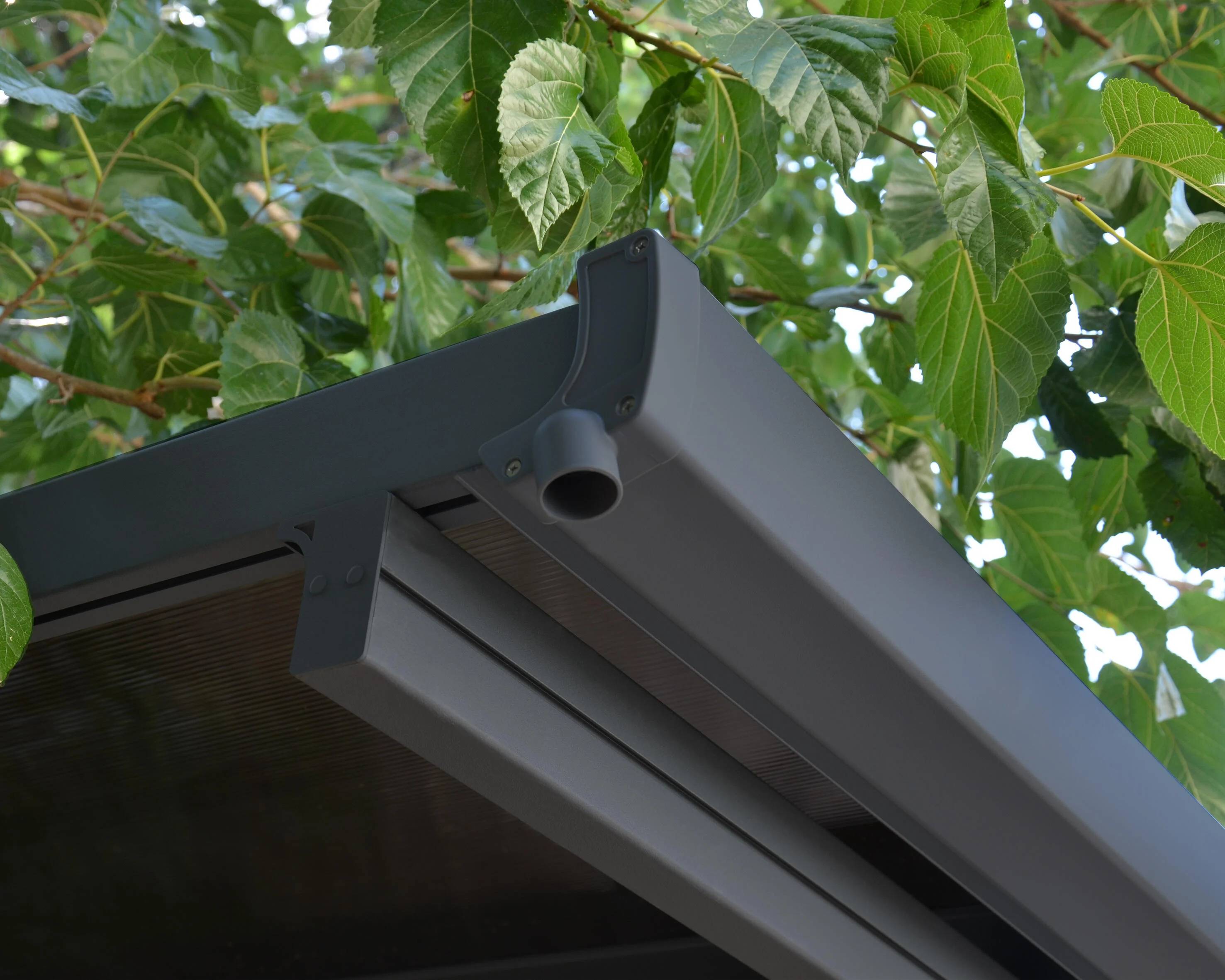 Canopia by Palram - Carport polycarbonate aluminium gris anthracite – PALRAM - Image 11