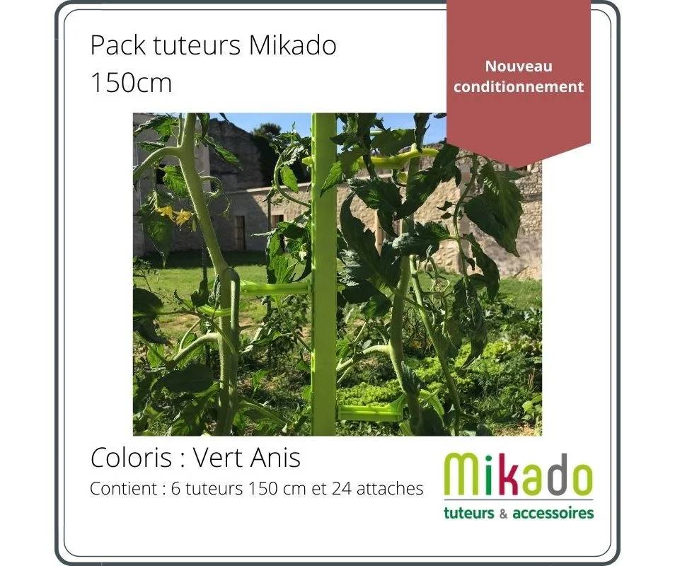 Mikado - Pack tuteurs à tomate plastique - MIKADO - Image 7