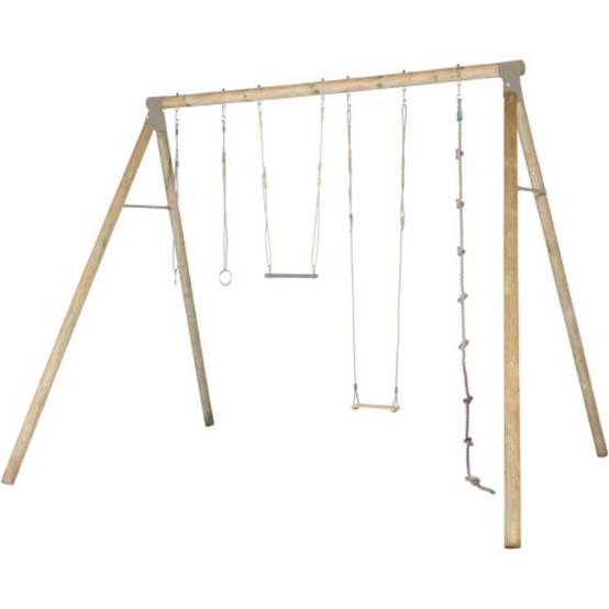 ALÉO BY TRIGANO - Portique Bois Adulte Oliver - Trigano - Image 3