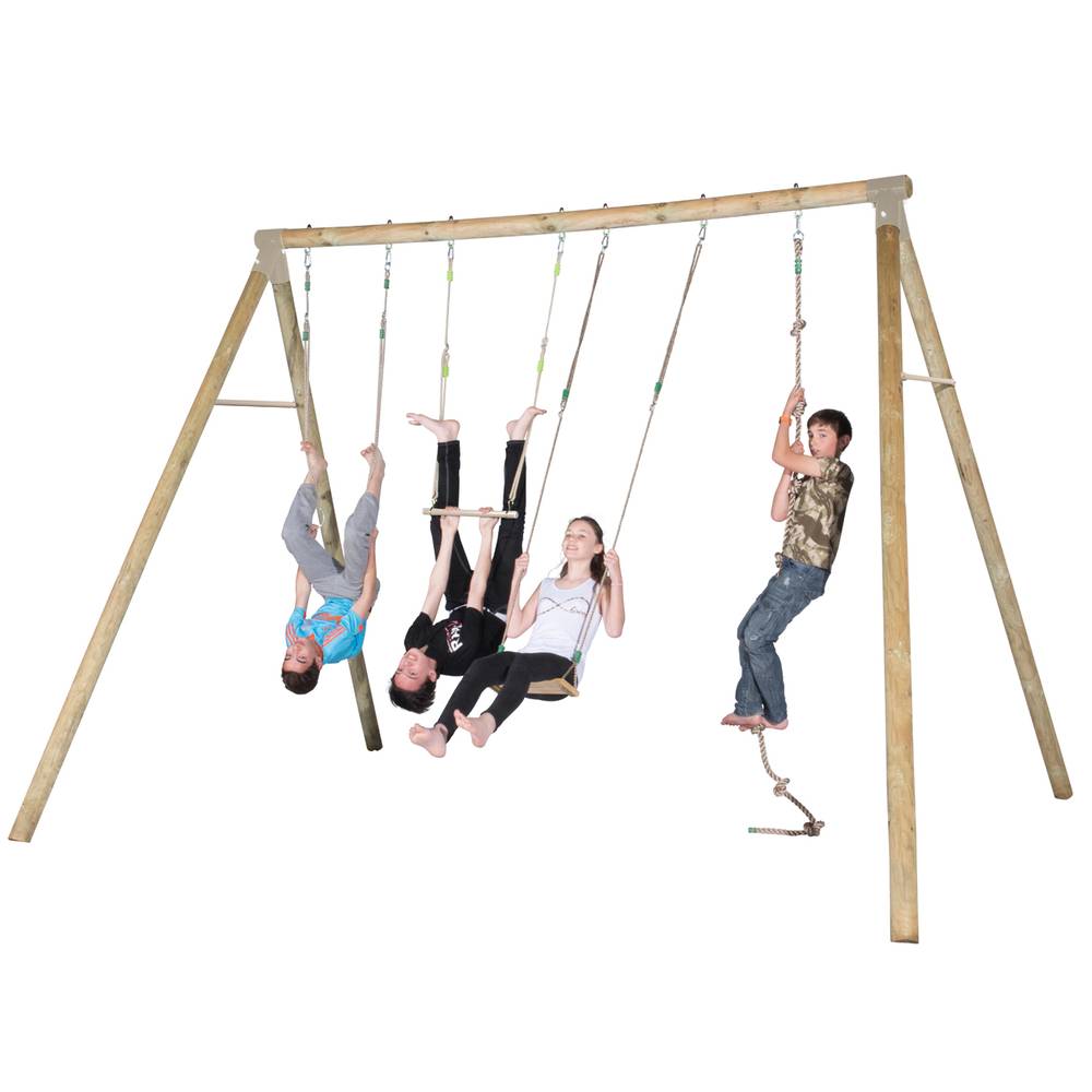 ALÉO BY TRIGANO  - Portique Bois Adulte Oliver - Trigano - Imagen 8