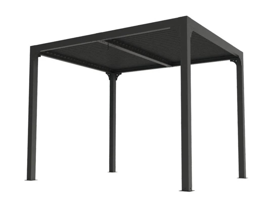 Pergola Bioclimatique Gris Anthracite - HABRITA - Image 5