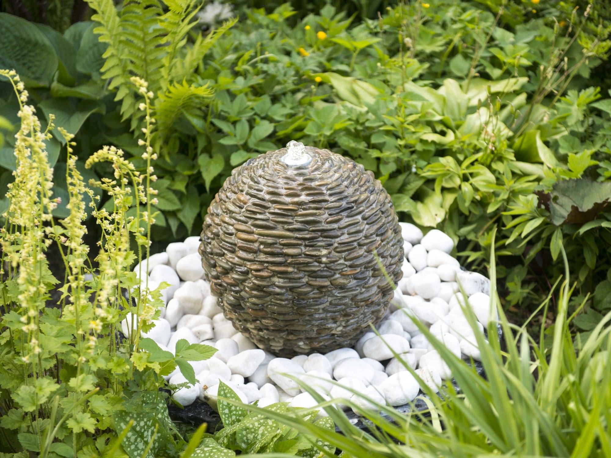 Fontaine de Jardin Pierre Naturelle - UBBINK - Image 1