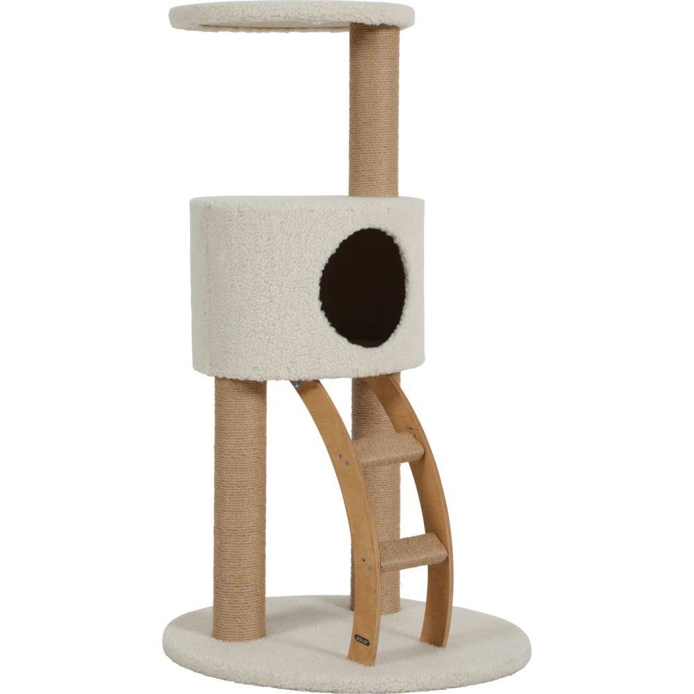 Arbre à chat 1m05 laine de mouton synthétique - MONTANA - Imagen 2
